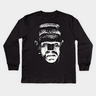 Frankenstein / Classic Monsters Kids Long Sleeve T-Shirt